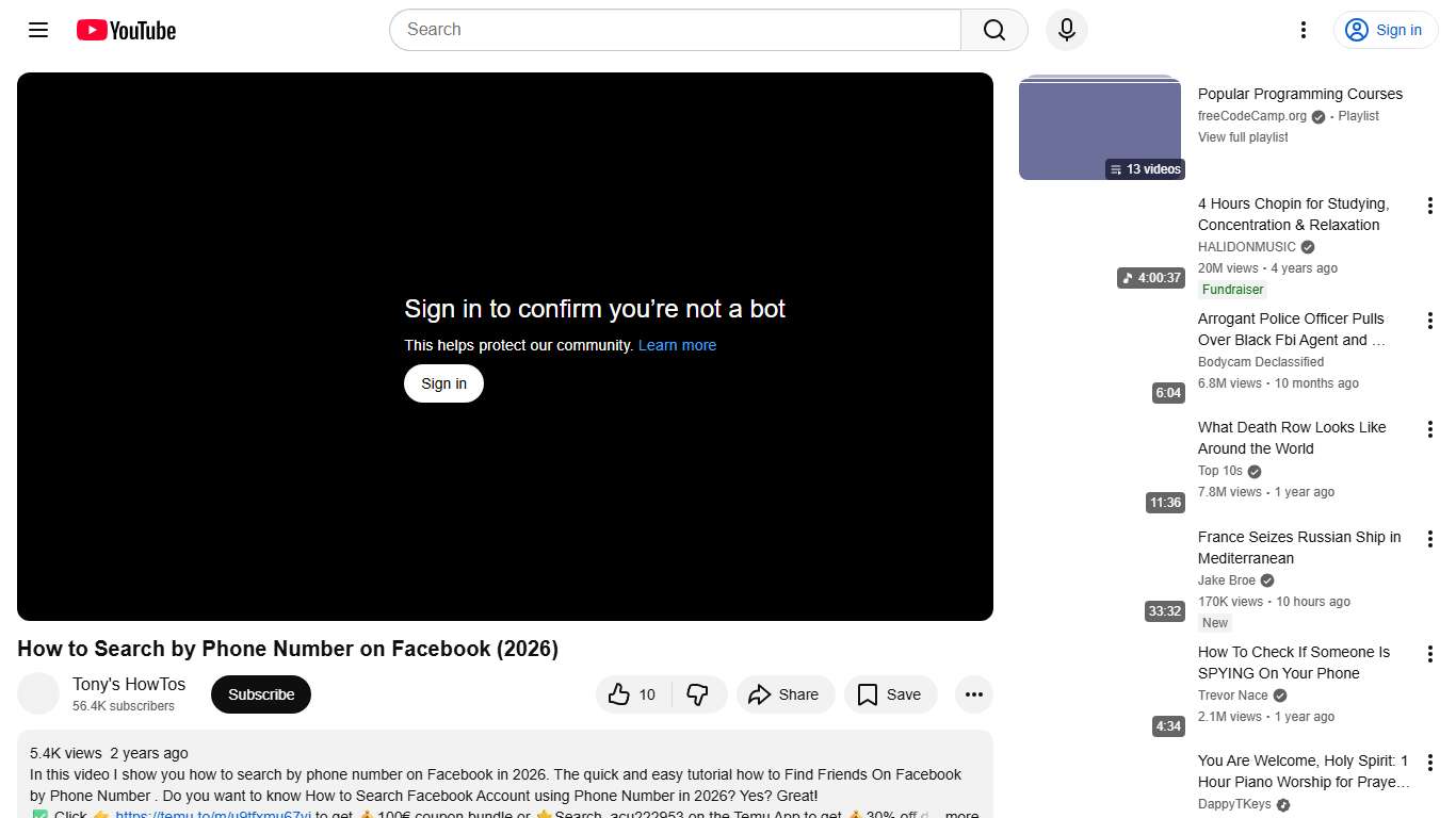 How to Search by Phone Number on Facebook (2026) - YouTube